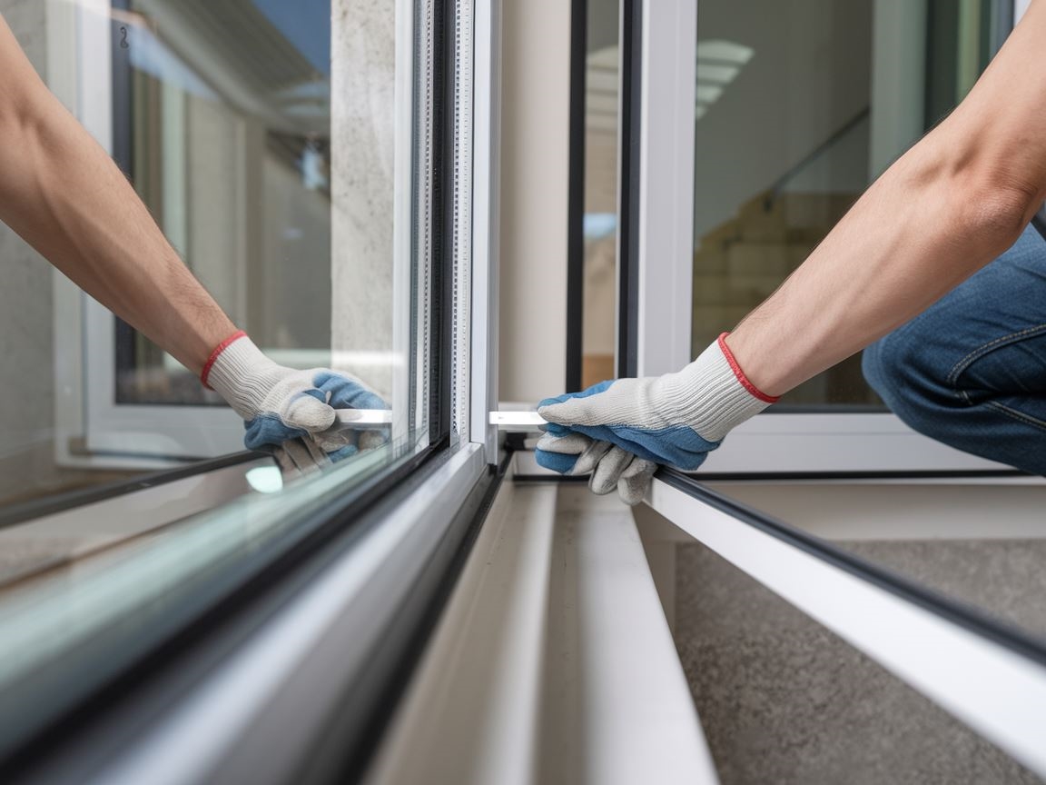 Sprawdzanie przenikania powietrza przez ramę okna